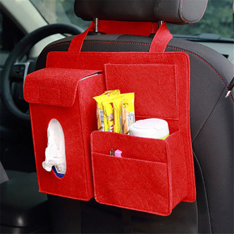 Car Back Seat Organizer Storage Bag Multi-Function Pocket Universal Holder Car-Styling Protector Interior Auto Accessories