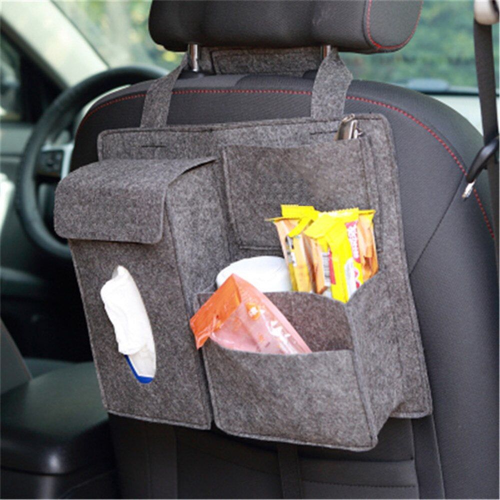 Car Back Seat Organizer Storage Bag Multi-Function Pocket Universal Holder Car-Styling Protector Interior Auto Accessories