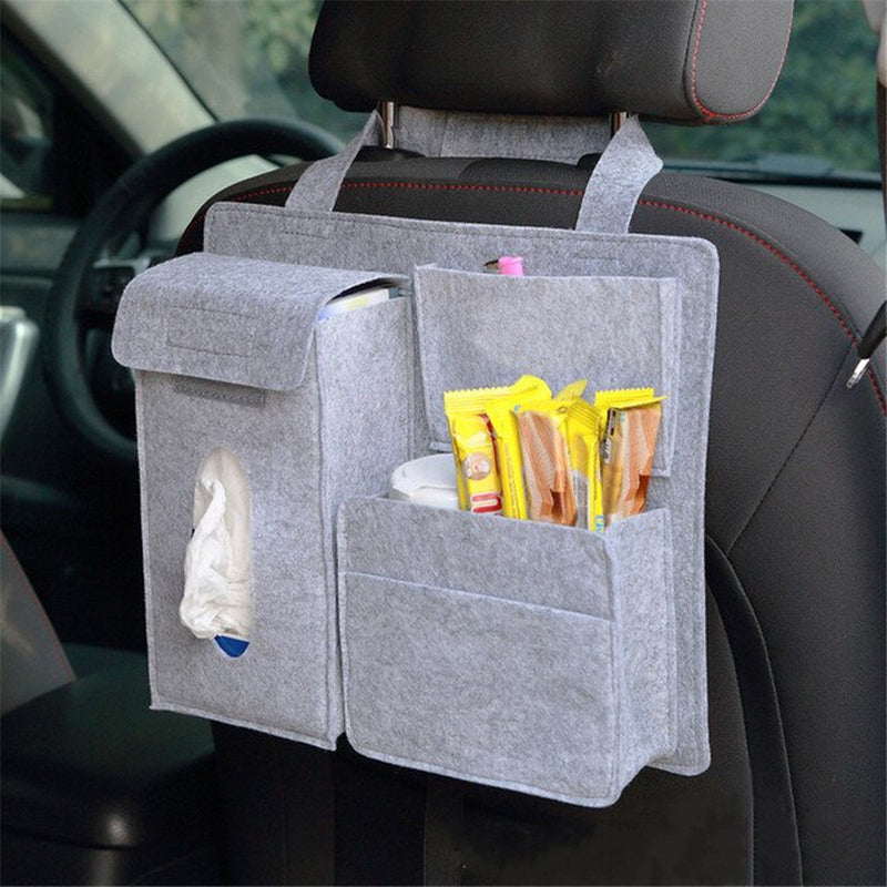 Car Back Seat Organizer Storage Bag Multi-Function Pocket Universal Holder Car-Styling Protector Interior Auto Accessories