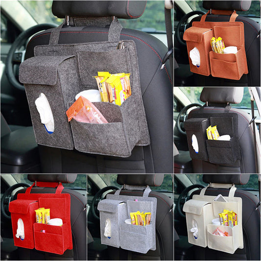 Car Back Seat Organizer Storage Bag Multi-Function Pocket Universal Holder Car-Styling Protector Interior Auto Accessories